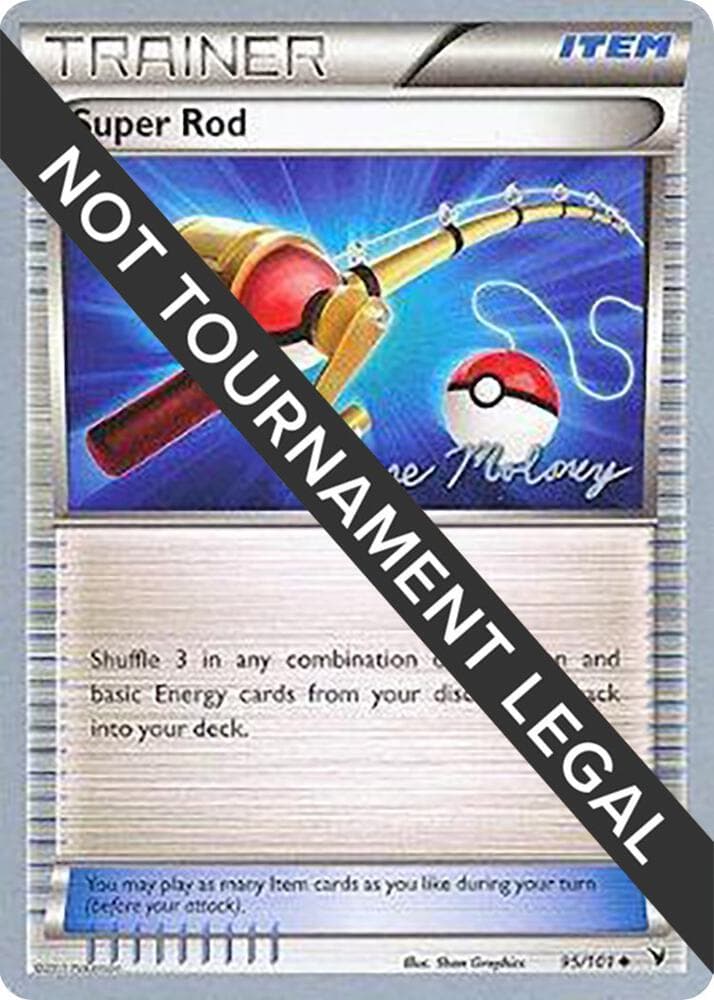 Super Rod - 2012 (Chase Moloney) — World Championship Decks 95 Pokémon card
