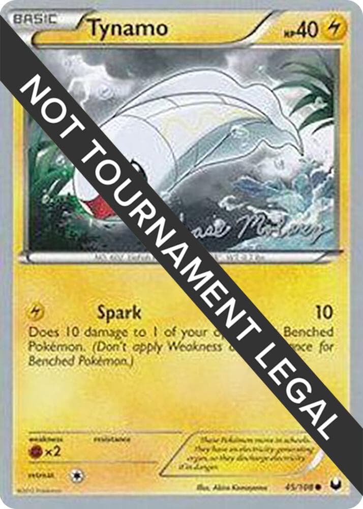 Tynamo - 2012 (Chase Moloney) — World Championship Decks 45 Pokémon card