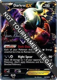 Darkrai EX - 2013 (Jason Klaczynski) — World Championship Decks 63 Pokémon card