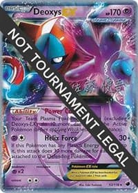 Deoxys EX - 2013 (Yugo Sato) — World Championship Decks 53 Pokémon card