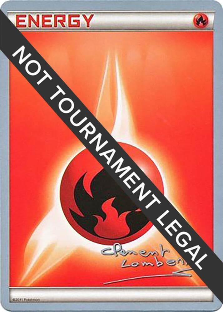 Fire Energy - 2013 (Clement Lamberton) — World Championship Decks p480692 Pokémon card
