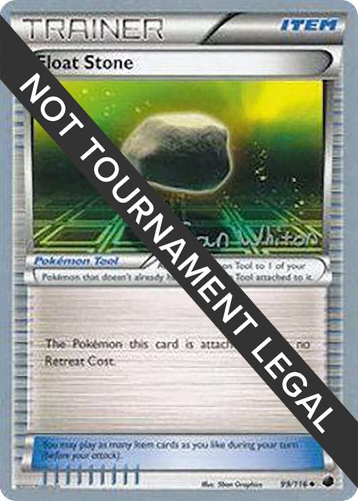 Float Stone - 2013 (Ian Whiton) — World Championship Decks 99 Pokémon card