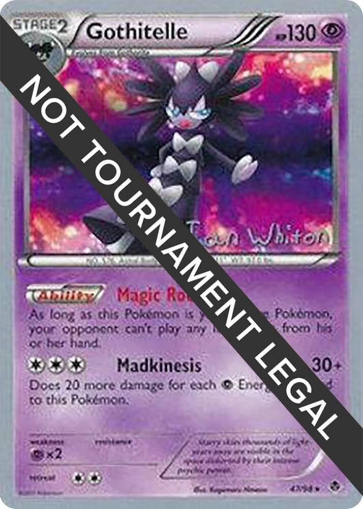 Gothitelle - 2013 (Ian Whiton) — World Championship Decks 47 Pokémon card