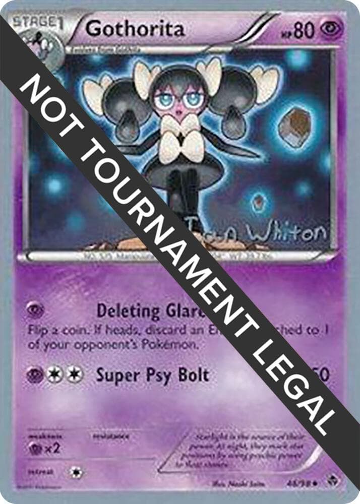 Gothorita - 2013 (Ian Whiton) — World Championship Decks 46 Pokémon card