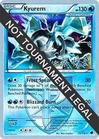 Kyurem - 2013 (Yugo Sato) — World Championship Decks 31 Pokémon card