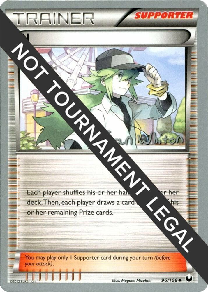 N - 2013 (Ian Whiton) — World Championship Decks 96 Pokémon card