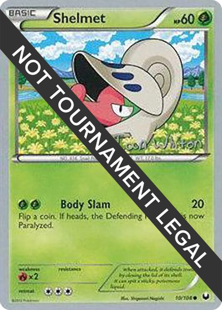 Shelmet - 2013 (Ian Whiton) — World Championship Decks 10 Pokémon card