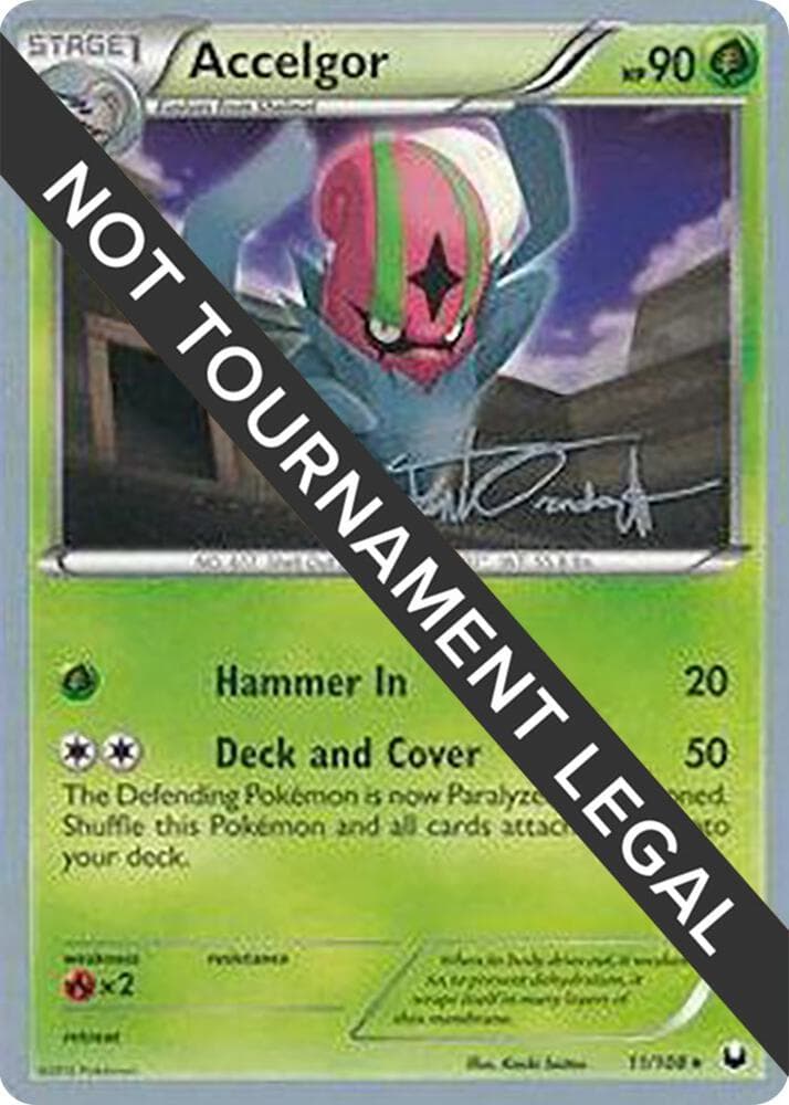 Accelgor - 2014 (Trent Orndorff) — World Championship Decks 11 Pokémon card