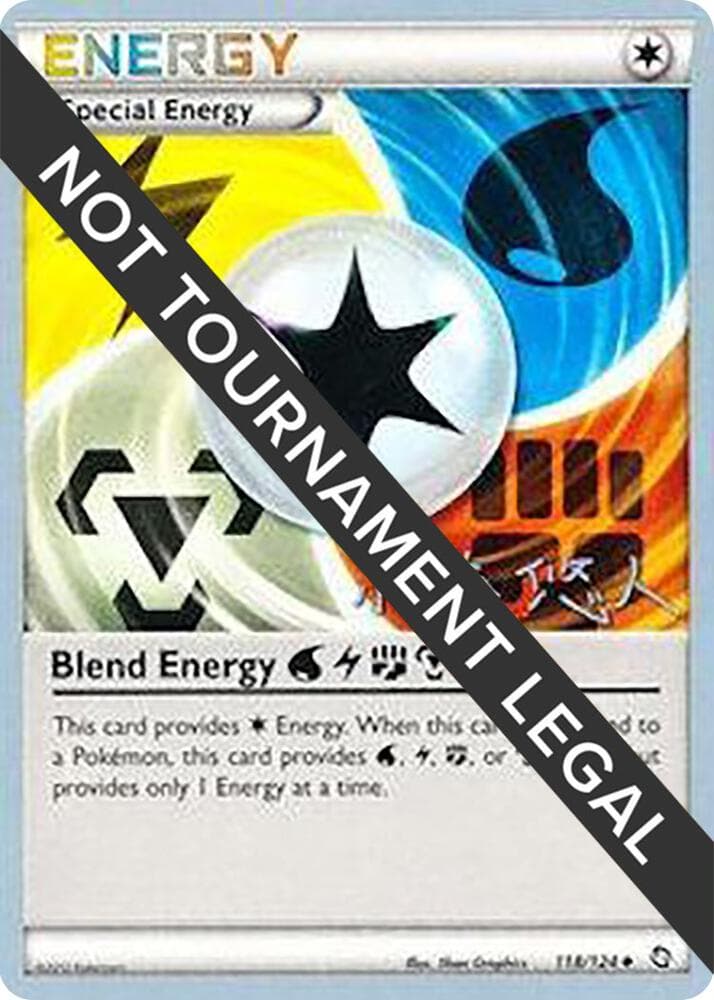 Blend Energy WLFM - 2014 (Haruto Kobayashi) — World Championship Decks 118 Pokémon card