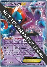 Deoxys EX - 2014 (Haruto Kobayashi) — World Championship Decks 53 Pokémon card