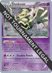 Dusknoir - 2014 (Trent Orndorff) — World Championship Decks 63 Pokémon card
