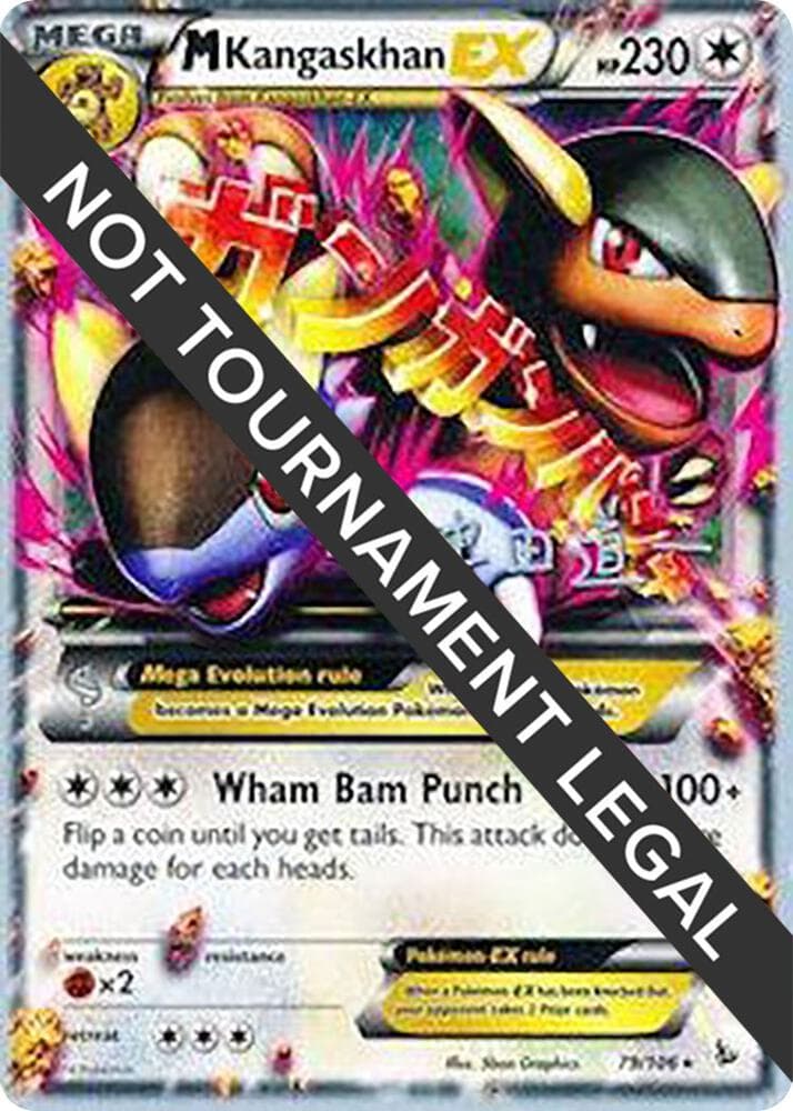 M Kangaskhan EX - 2014 (Michikazu Tsuda) — World Championship Decks 79 Pokémon card