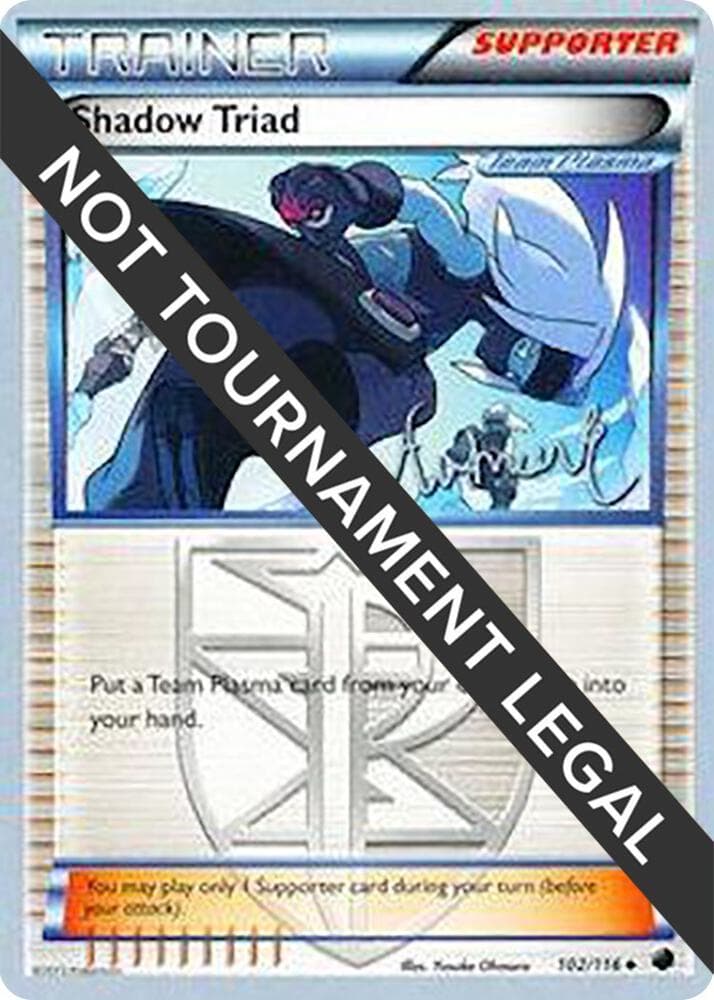 Shadow Triad - 2014 (Andrew Estrada) — World Championship Decks 102 Pokémon card