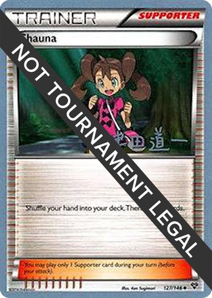 Shauna - 2014 (Michikazu Tsuda) — World Championship Decks 127 Pokémon card