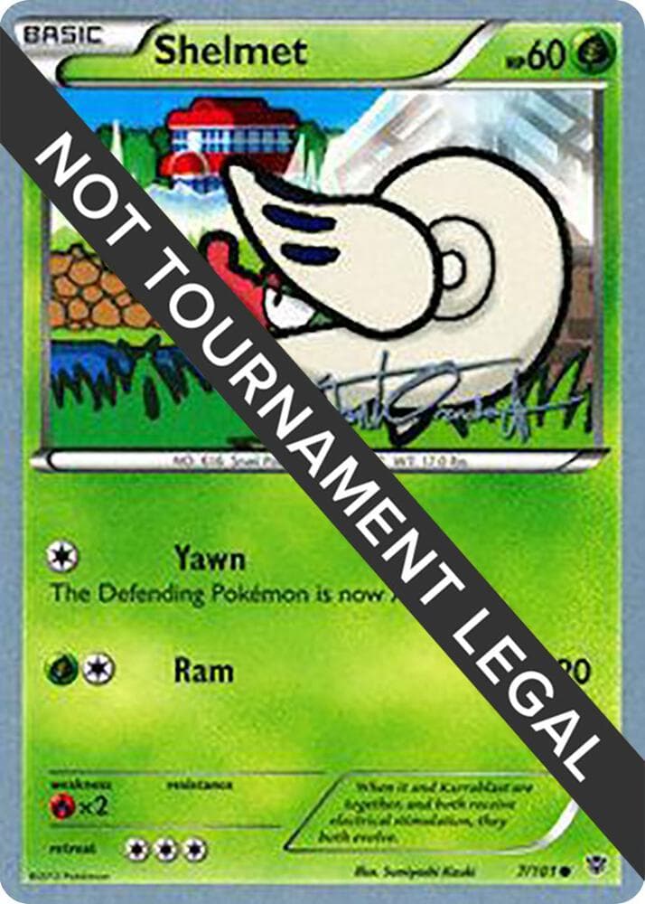 Shelmet - 2014 (Trent Orndorff) — World Championship Decks 7 Pokémon card