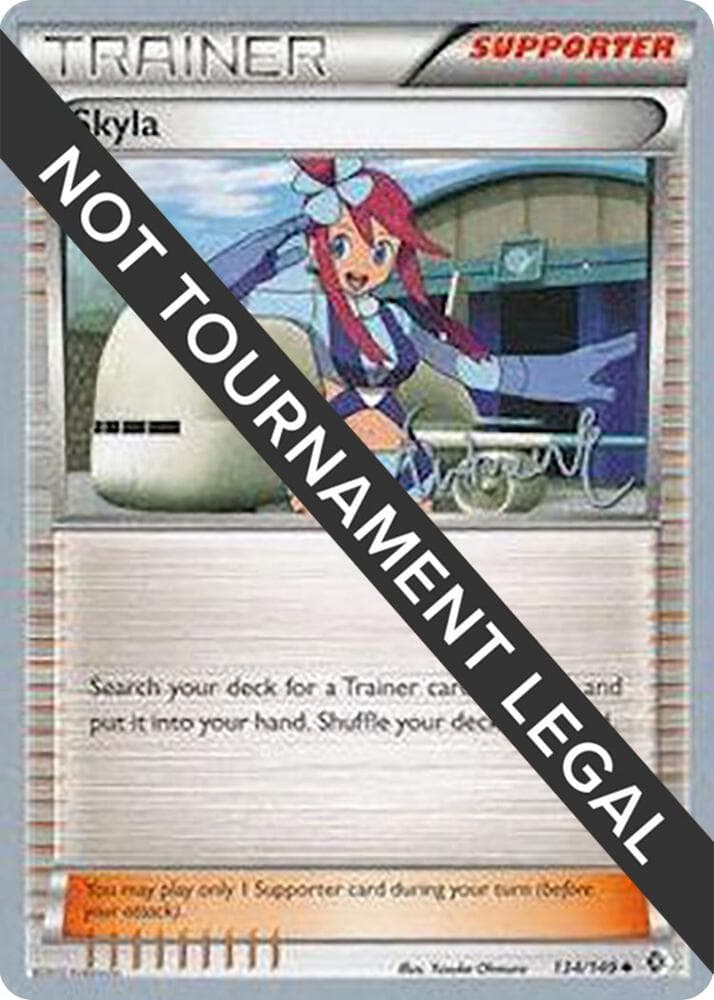 Skyla - 2014 (Andrew Estrada) — World Championship Decks 134 Pokémon card