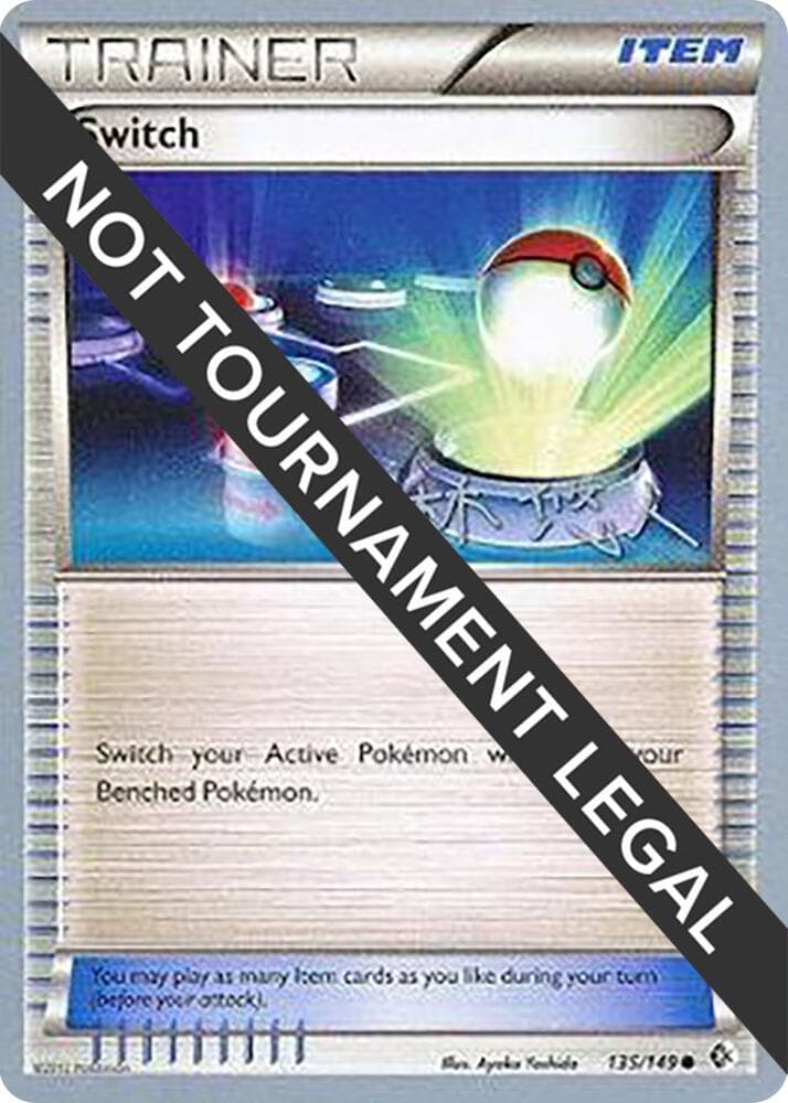 Switch - 2014 (Haruto Kobayashi) — World Championship Decks 135 Pokémon card