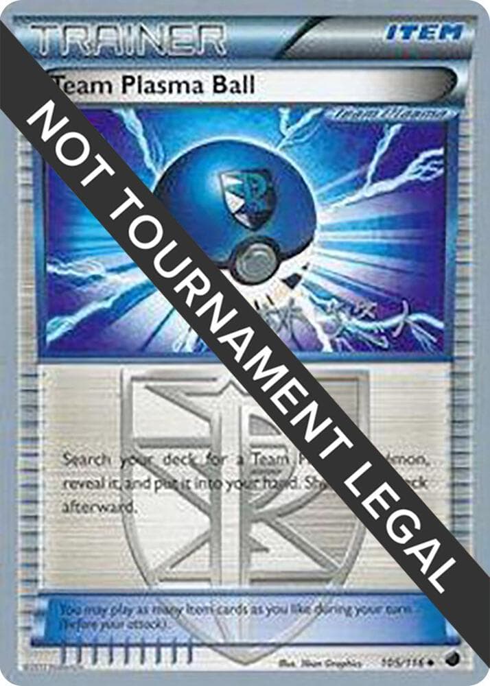 Team Plasma Ball - 2014 (Haruto Kobayashi) — World Championship Decks 105 Pokémon card