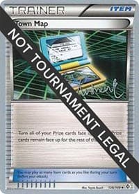 Town Map - 2014 (Andrew Estrada) — World Championship Decks 136 Pokémon card
