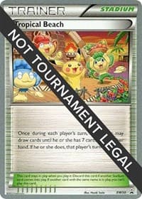Tropical Beach - 2014 (Haruto Kobayashi) — World Championship Decks BW50 Pokémon card