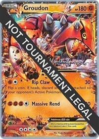 Groudon EX - 2015 (Alejandro Ng-Guzman) — World Championship Decks 85 Pokémon card