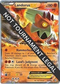 Landorus EX - 2015 (Rowan Stavenow) — World Championship Decks 89 Pokémon card