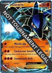 Lucario EX - 2015 (Rowan Stavenow) — World Championship Decks 54 Pokémon card