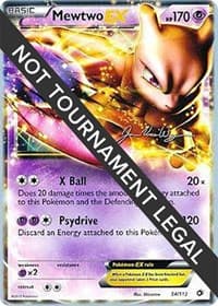 Mewtwo EX - 2015 (Jacob Van Wagner) — World Championship Decks 54 Pokémon card