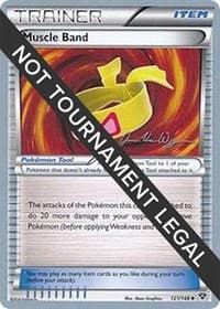 Muscle Band - 2015 (Jacob Van Wagner) — World Championship Decks 121 Pokémon card
