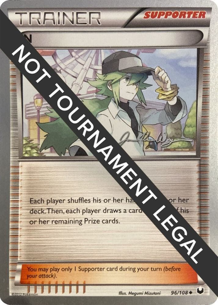 N - 2015 (Jacob Van Wagner) — World Championship Decks 96 Pokémon card