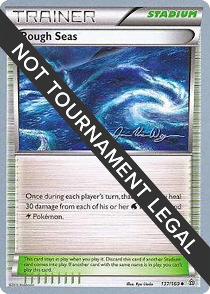 Rough Seas - 2015 (Jacob Van Wagner) — World Championship Decks 137 Pokémon card