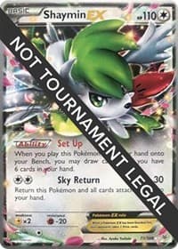 Shaymin EX - 2015 (Jacob Van Wagner) — World Championship Decks 77 Pokémon card