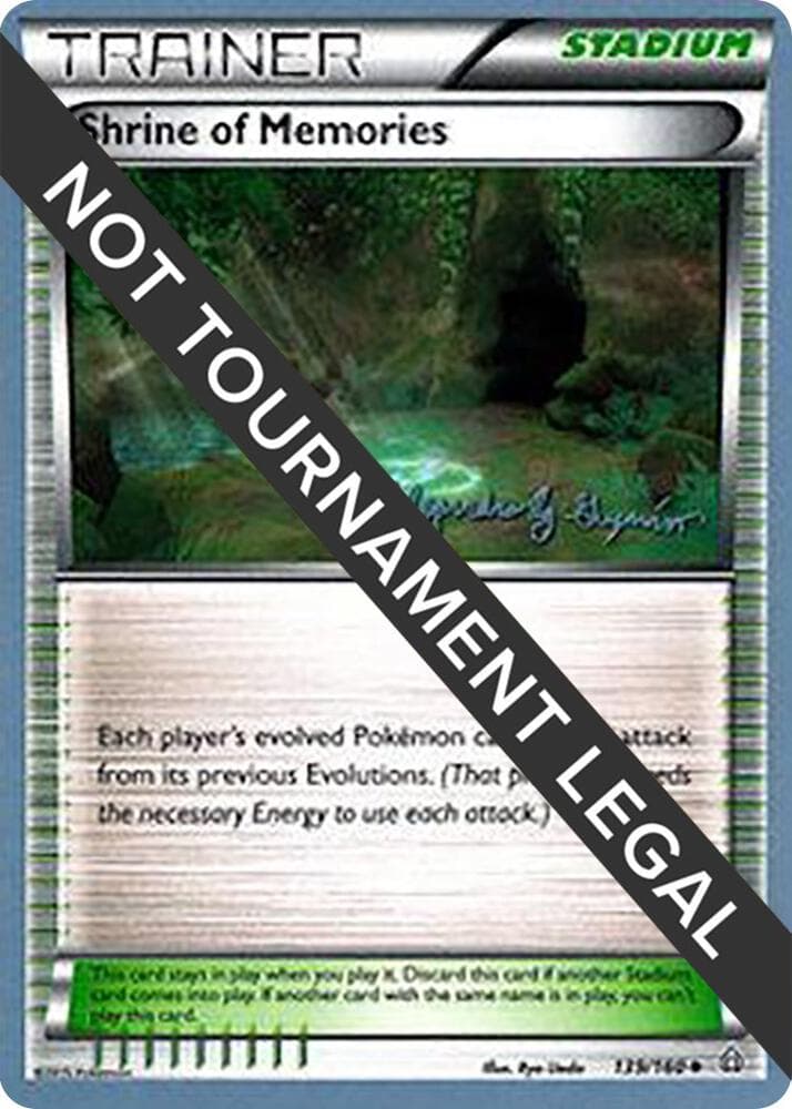 Shrine of Memories - 2015 (Alejandro Ng-Guzman) — World Championship Decks 139 Pokémon card