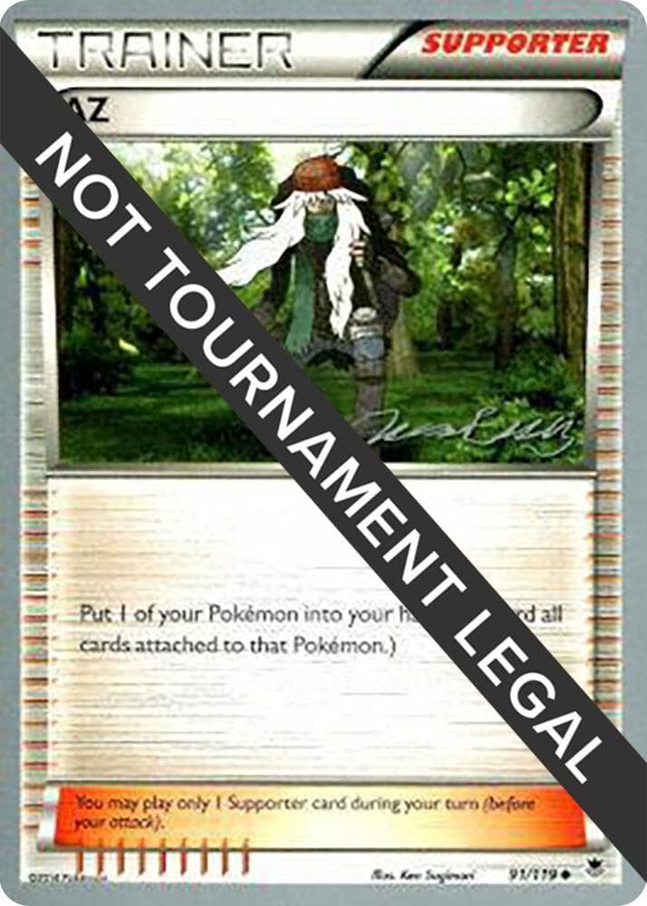 AZ - 2016 (Jesper Eriksen) — World Championship Decks 91 Pokémon card