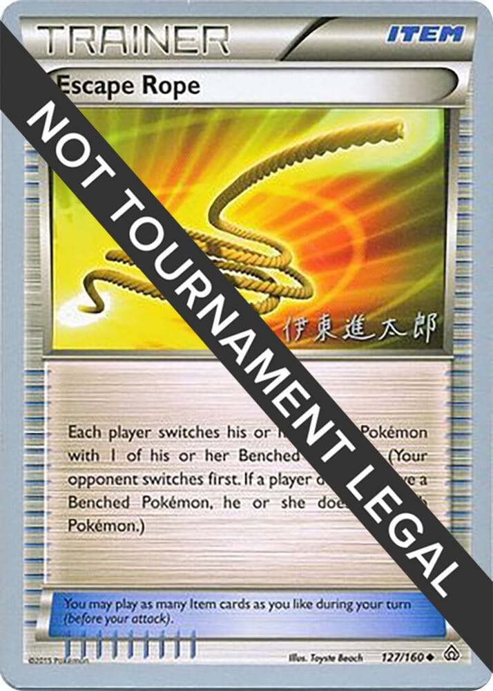Escape Rope - 2016 (Shintaro Ito) — World Championship Decks 127 Pokémon card