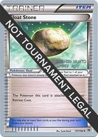 Float Stone - 2016 (Shunto Sadahiro) — World Championship Decks 137 Pokémon card
