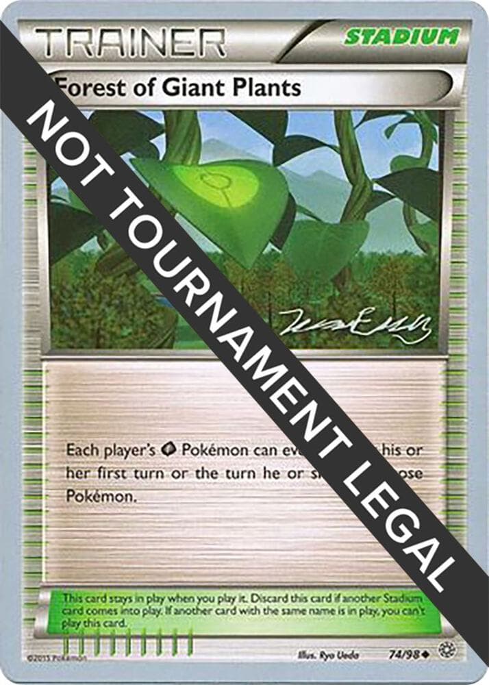 Forest of Giant Plants - 2016 (Jesper Eriksen) — World Championship Decks 74 Pokémon card