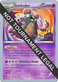 Garbodor - 2016 (Shunto Sadahiro) — World Championship Decks 57