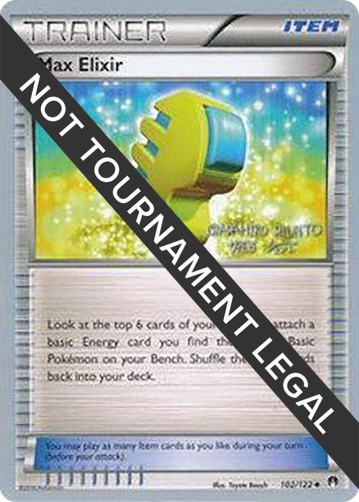 Max Elixir - 2016 (Shunto Sadahiro) — World Championship Decks 102 Pokémon card