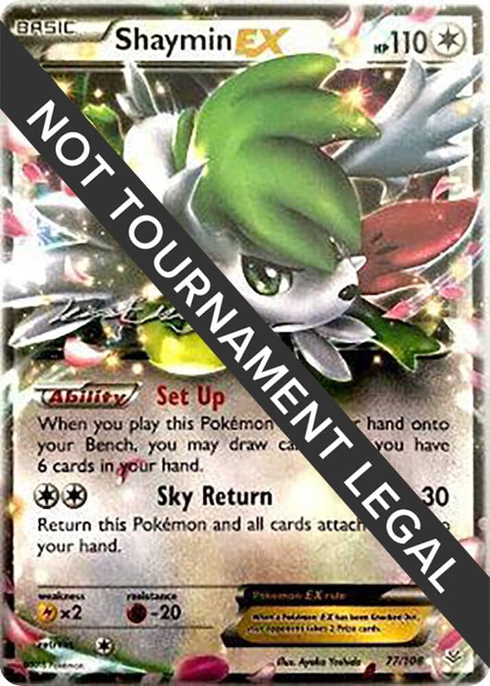 Shaymin EX - 2016 (Jesper Eriksen) — World Championship Decks 77 Pokémon card
