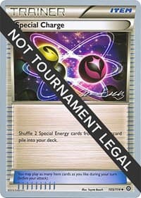 Special Charge - 2016 (Jesper Eriksen) — World Championship Decks 105 Pokémon card