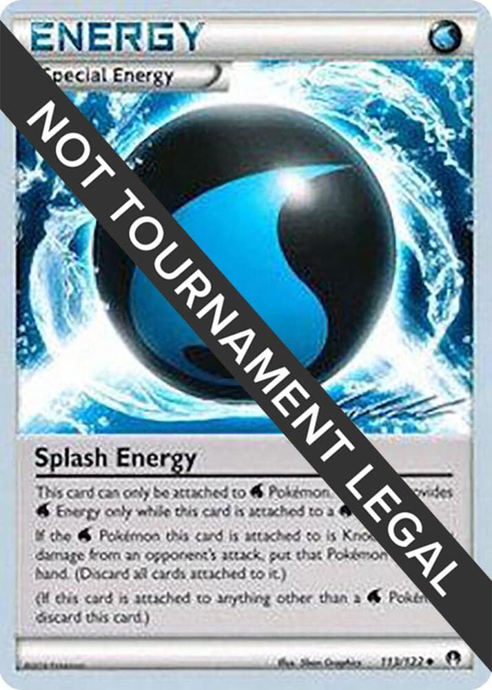 Splash Energy - 2016 (Cody Walinski) — World Championship Decks 113 Pokémon card