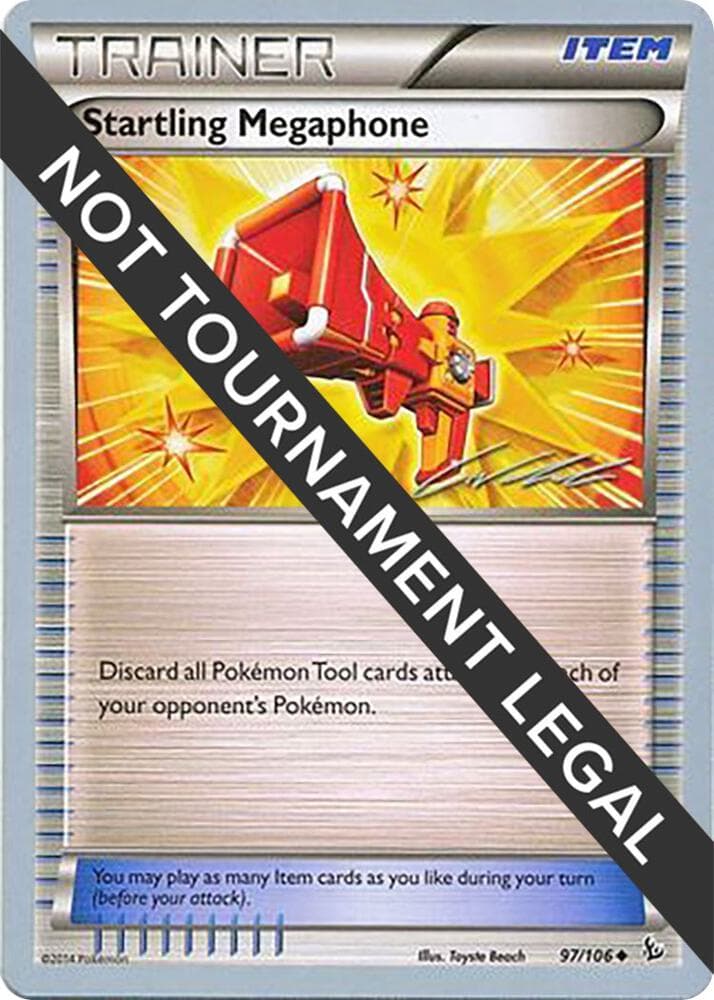 Startling Megaphone - 2016 (Cody Walinski) — World Championship Decks 97 Pokémon card