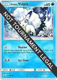 Alolan Vulpix - 2017 (Zachary Bokhari) — World Championship Decks 21