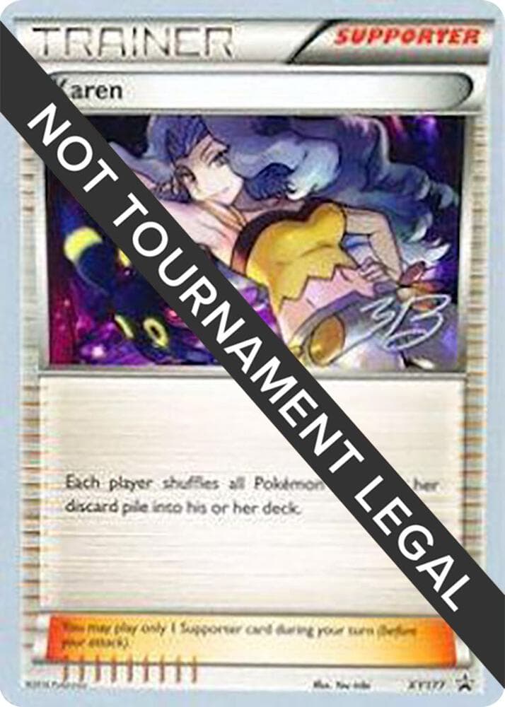 Karen - 2017 (Zachary Bokhari) — World Championship Decks XY177 Pokémon card