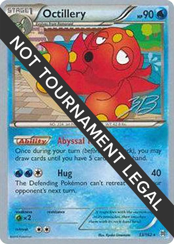 Octillery - 2017 (Zachary Bokhari) — World Championship Decks 33 Pokémon card