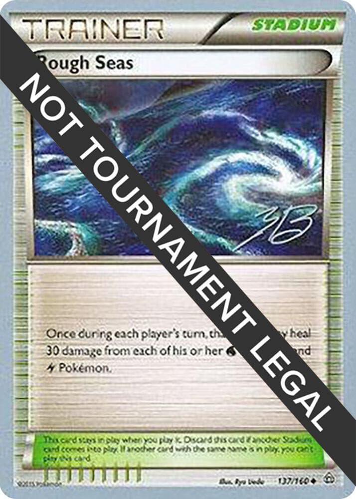 Rough Seas - 2017 (Zachary Bokhari) — World Championship Decks 137 Pokémon card