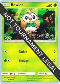 Rowlet - 2017 (Kabu Fukase) — World Championship Decks 9