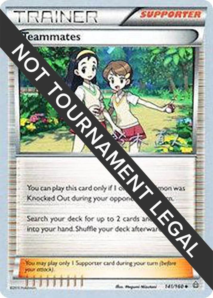 Teammates - 2017 (Naoto Suzuki) — World Championship Decks 141 Pokémon card