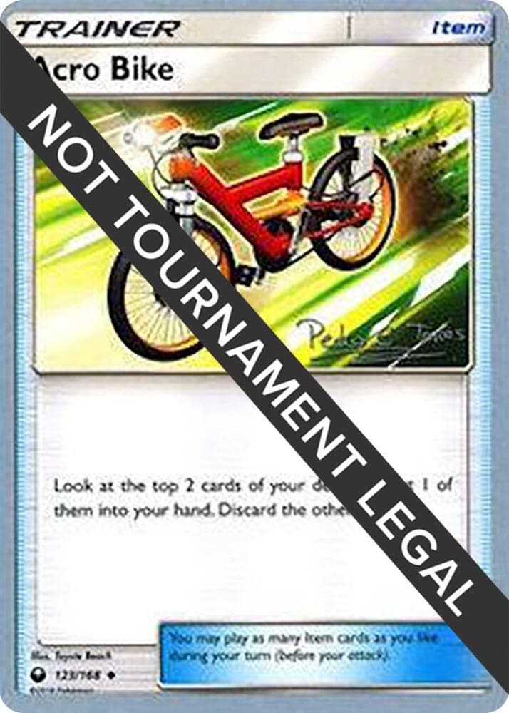 Acro Bike - 2018 (Pedro Eugenio Torres) — World Championship Decks 123 Pokémon card